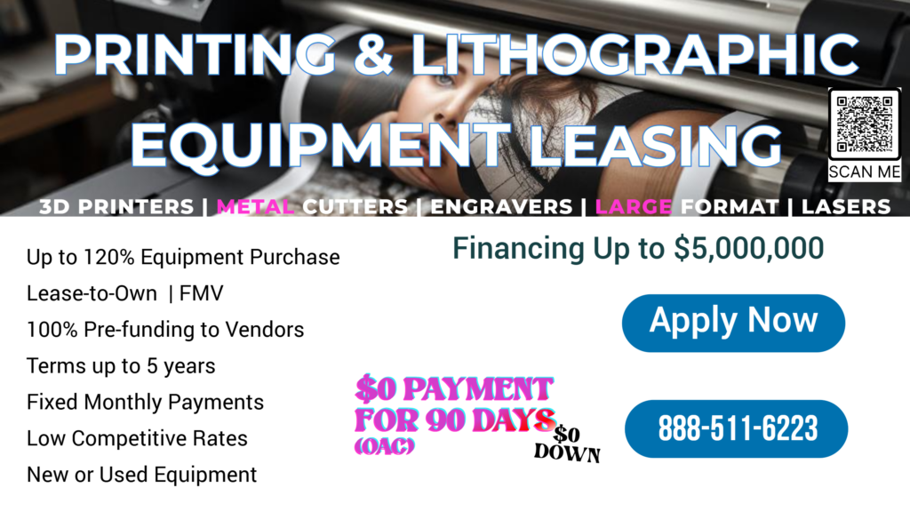 printing equipment lease