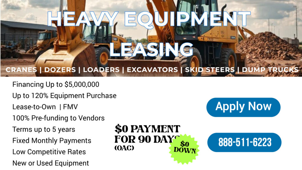 construction equipment leasing