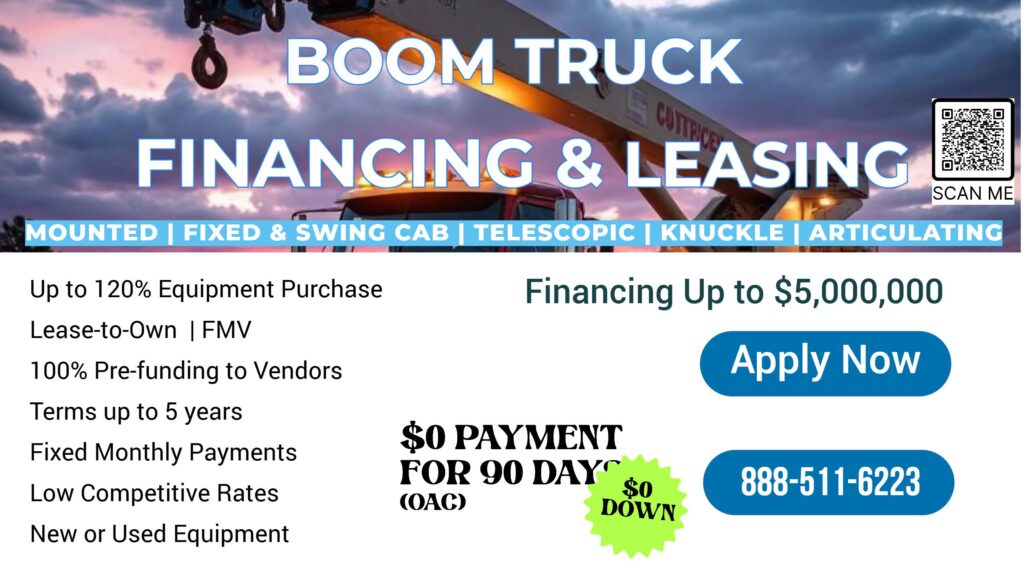 boom truck financing