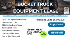 bucket truck lease