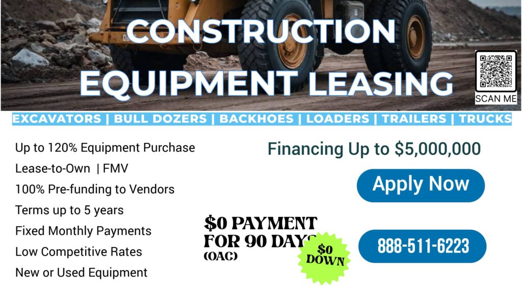 leasing construction equipment