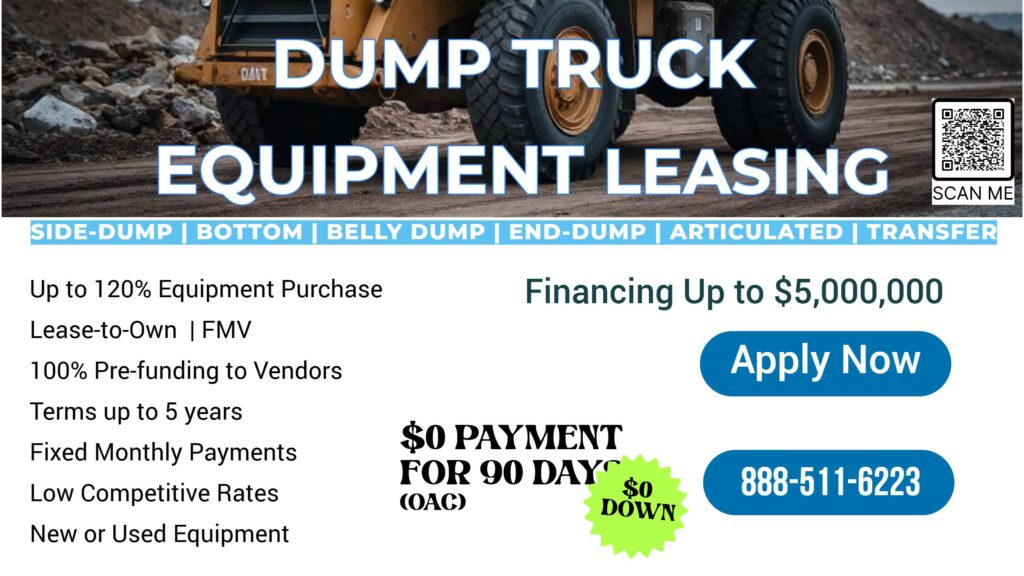 dump truck lease