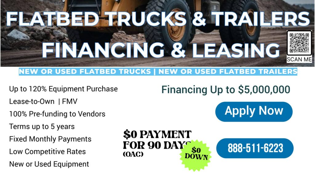 flatbed truck loans