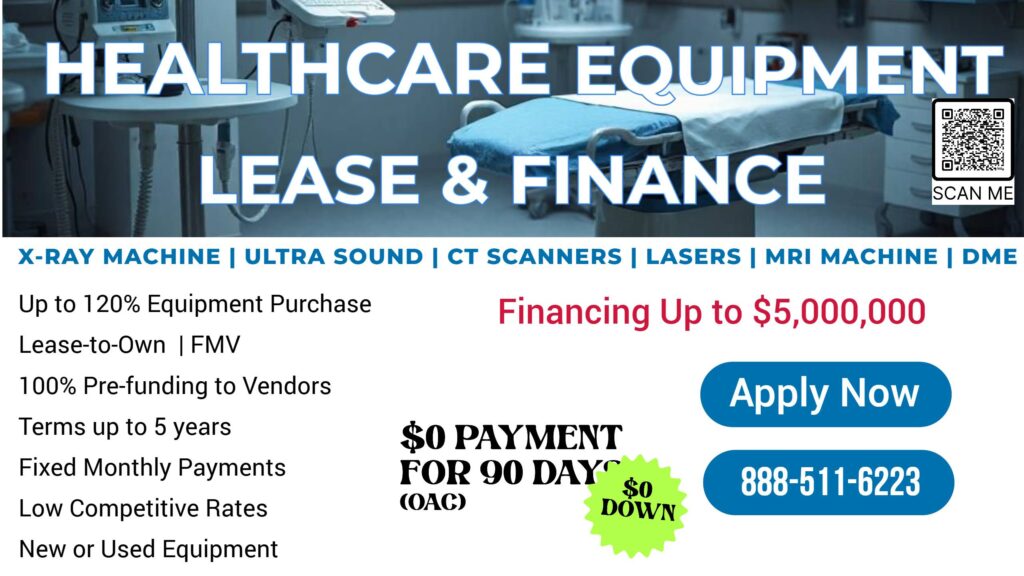 healthcare equipment finance