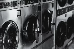 a group of washing machines