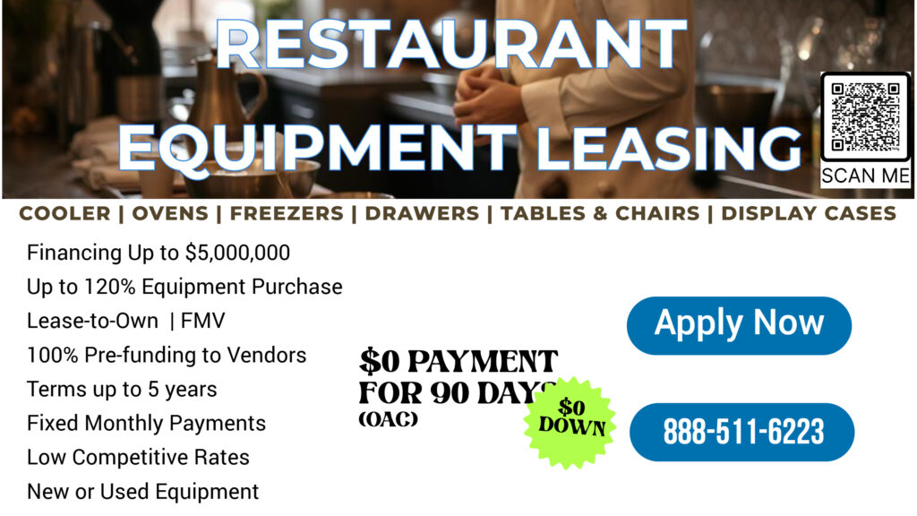 restaurant equipment financing