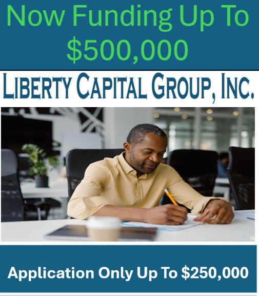 Black businessman looking business funding