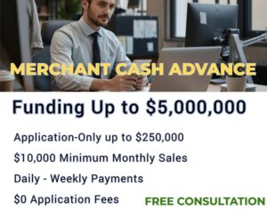 Businessman contemplating borrowing