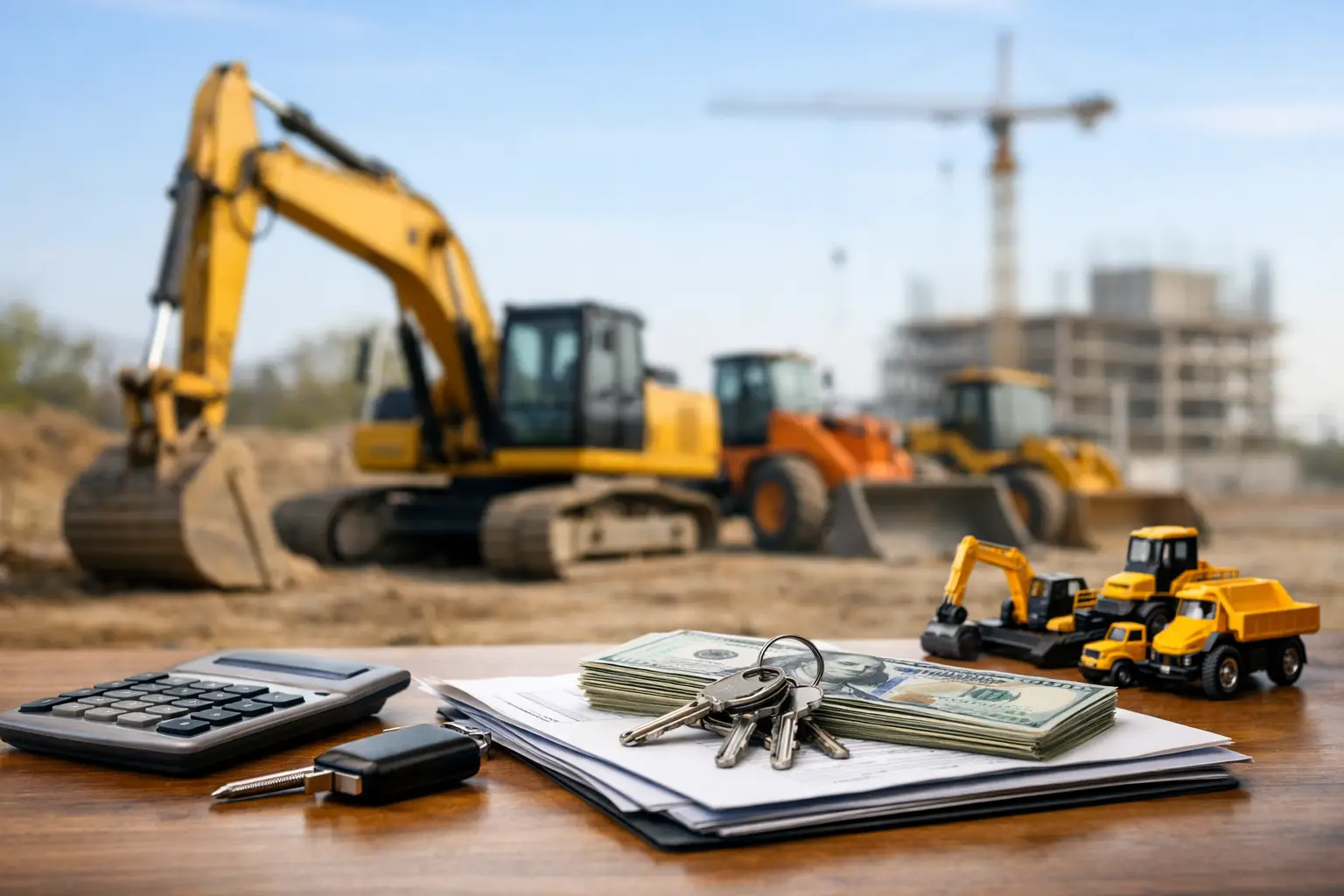 Construction business equipment loans explained