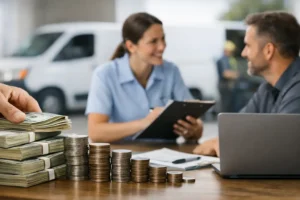 Cash flow financing for service businesses