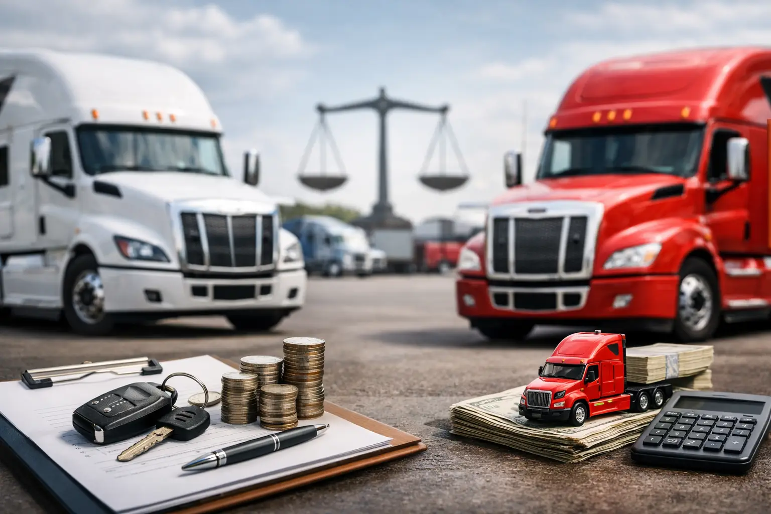 Truck leasing vs buying: which pays off?