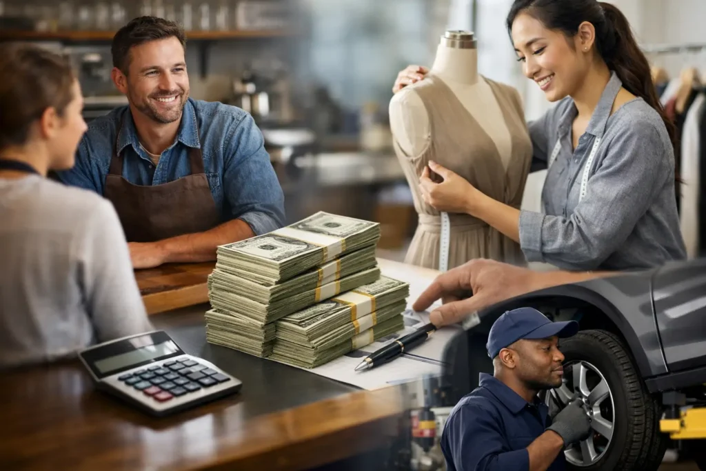 What businesses use merchant cash advances?