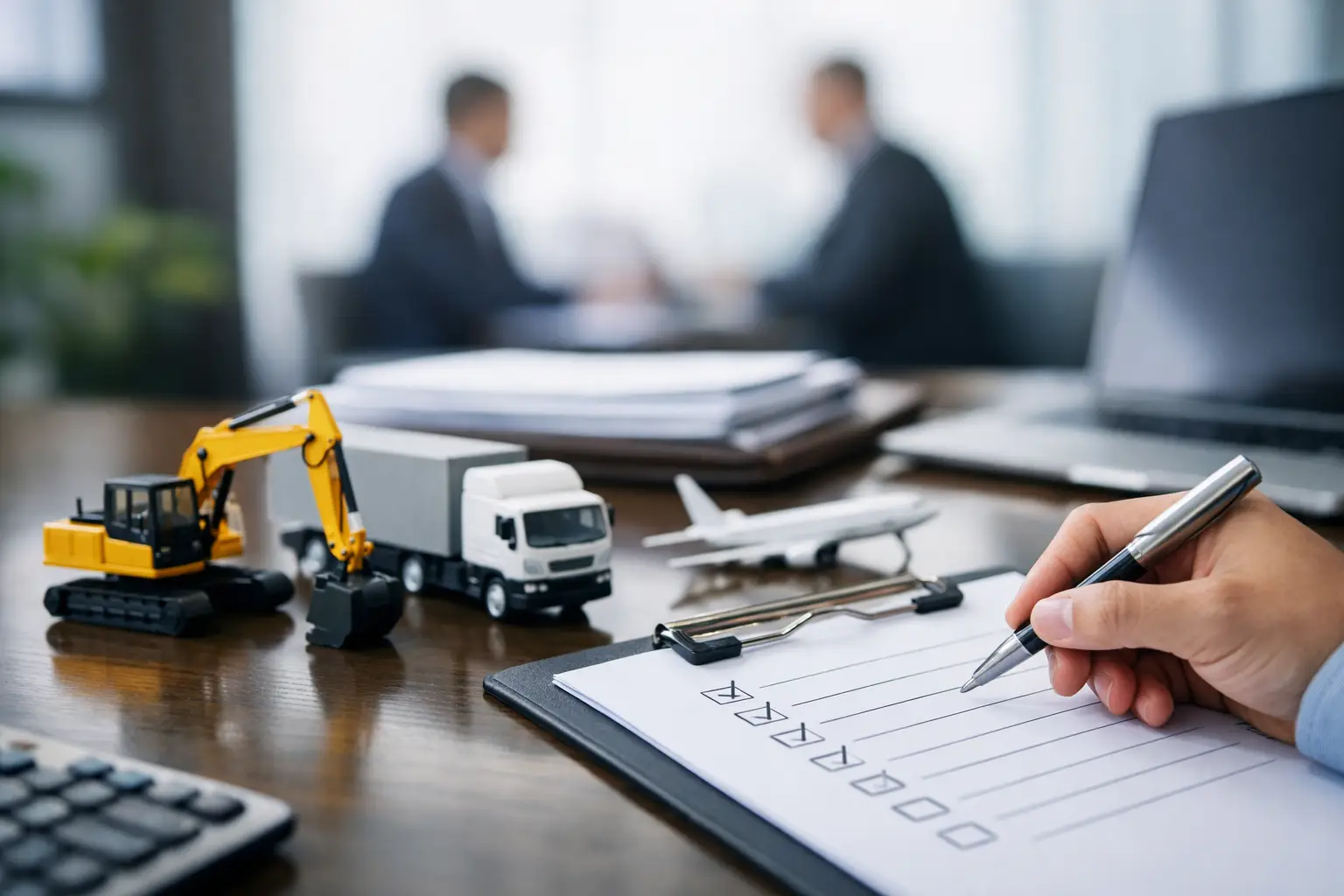 Equipment leasing company review checklist