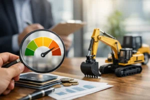 What credit score for equipment leasing?
